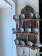Tin lepelrek, Antiek en Kunst, Antiek | Tin, Ophalen of Verzenden