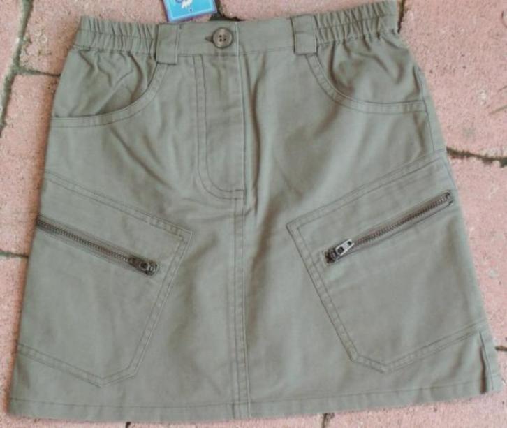 Maat 110 *SALE* Khaki/groene rok *NieuW*, Kinderen en Baby's, Kinderkleding | Maat 110, Nieuw, Meisje, Jurk of Rok, Ophalen of Verzenden