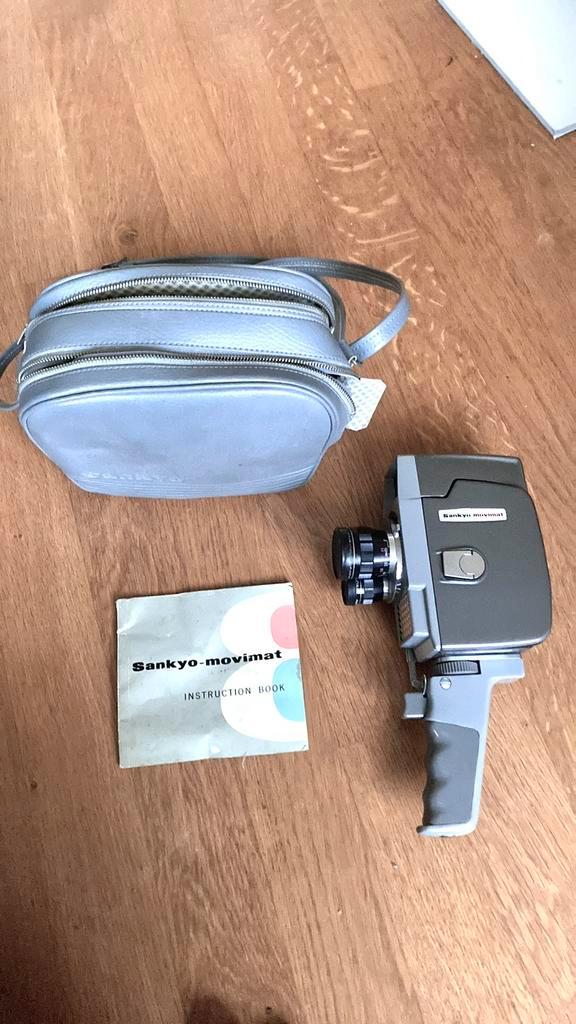 Vintage Sankyo Movimat 8mm Camera, Audio, Tv en Foto, Videocamera's Analoog, Camera, 8mm, Ophalen