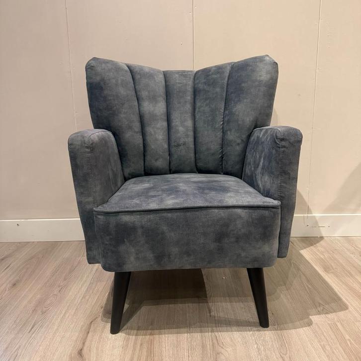 UrbanSofa Fauteuil - Jazeker!, Huis en Inrichting, Fauteuils, Zo goed als nieuw, Hout, Stof, 75 tot 100 cm, 75 tot 100 cm, Ophalen