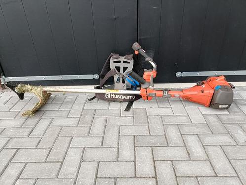 Husqvarna bosmaaier, Tuin en Terras, Bosmaaiers, Zo goed als nieuw, Benzine, 50 cm of meer, Ophalen