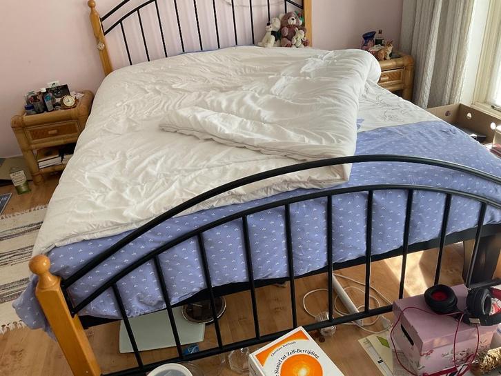 Winterdekbed, Huis en Inrichting, Slaapkamer | Beddengoed, Gebruikt, Deken of Dekbed, Tweepersoons, Wit, Ophalen