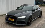 Audi A6 RS6 2018 | Nimbus grey | Vossen | milltek | vol!!, RS6, Stationwagon, Particulier, Zilver of Grijs