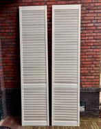 Houten shutters - wit, Huis en Inrichting, Ophalen, Gebruikt, 200 cm of meer, Wit
