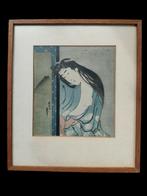 Japanse blokprint, Antiek en Kunst, Kunst | Niet-Westerse kunst, Ophalen of Verzenden