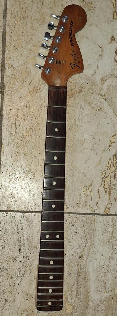 Fender Stratocaster jaren' 70 neck project, Muziek en Instrumenten, Instrumenten | Onderdelen, Gebruikt, Elektrische gitaar, Verzenden
