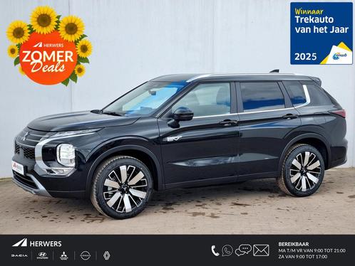 Mitsubishi Outlander 2.4 PHEV First Edition / €3000,- Voor, Auto's, Mitsubishi, Bedrijf, Te koop, Outlander, 360° camera, 4x4