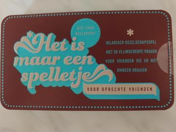 het is maar een spelletje Nieuw beschikbaar voor biedingen