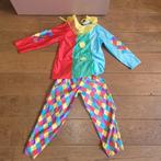 clownspak maat 128, Ophalen of Verzenden, Zo goed als nieuw, 122 t/m 128, Jongen of Meisje