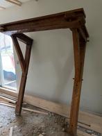 Houten Schouw Ombouw met Pen/gat Verbinding, Huis en Inrichting, Haarden, Ophalen, Gebruikt