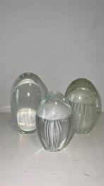 3x glas object met kwal, Ophalen of Verzenden