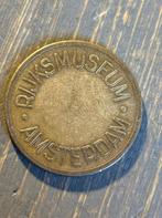 Koffiemunt Rijksmuseum Amsterdam, Postzegels en Munten, Penningen en Medailles, Ophalen of Verzenden, Overige materialen, Nederland