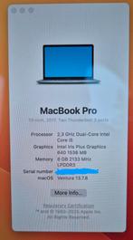 MacBook Pro 2017 13-inch | i5 | 8 GB | 256 GB, Computers en Software, Apple Macbooks, MacBook Pro, Gebruikt, 256 GB, 2 tot 3 Ghz