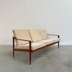 Vintage Deens Design bank Teak Jaren 50 60 midcentury sofa, Ophalen, Hout, Gebruikt, Vintage midcentury modern deens danish design bank 60s
