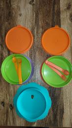 Tupperware babybord met bestek, Ophalen of Verzenden, Zo goed als nieuw, Overige typen