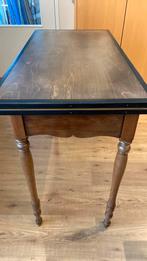 Antiek kaarttafeltje (45b x 86,5d x 78h), Antiek en Kunst, Antiek | Meubels | Tafels, Ophalen