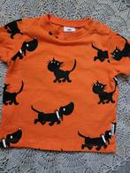 Oranje T-shirt Takkie / Siep print - Maat onbekend, Ophalen of Verzenden, Zo goed als nieuw, H&M, Jongetje of Meisje