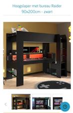 Hoogslaper, Ophalen, 100 cm, Hoogslaper, Eenpersoons