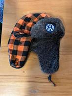 volkswagen vintage ushanka fuzzy y2k trapper winter hat, Kleding | Heren, Ophalen of Verzenden, Zo goed als nieuw, Overige maten