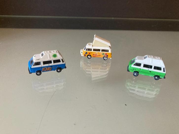 Lemke MiNis VW T2 / T3 kampeerauto / campingbus, zonder OVP, Hobby en Vrije tijd, Modeltreinen | N-Spoor, Gebruikt, Wagon, Gelijkstroom