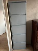 Schoenenkast staal 170 cm!, Ophalen of Verzenden, Zo goed als nieuw