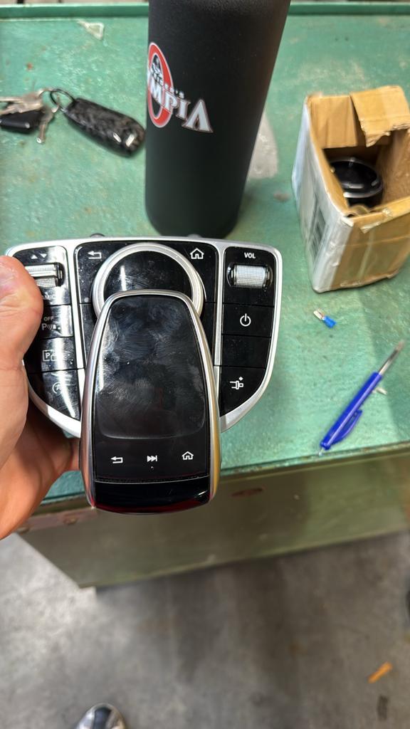 Mercedes W205 command Middenconsole Head Unit Touchpad, Auto-onderdelen, Dashboard en Schakelaars, Mercedes-Benz, Gebruikt, Ophalen of Verzenden