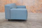ZGANieuw blauwe stoffen Rolf Benz Grata design bank, Huis en Inrichting, Design, 150 tot 200 cm, Tweepersoons, 75 tot 100 cm