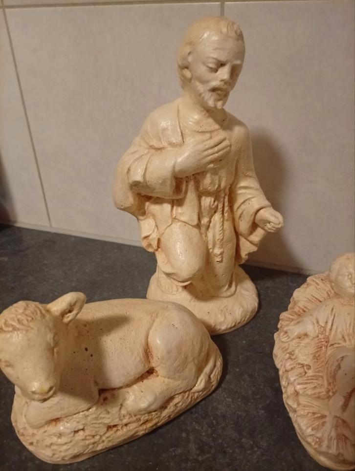 Kerststal beelden set - 23cm, Diversen, Kerst, Ophalen of Verzenden