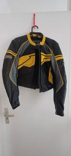 Lederen dames motorjas maat 38 (valt klein uit), Ophalen of Verzenden, Tweedehands, Dames, Jas | leer