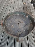 Oude Chakki salontafel/ bijzettafel!!, Huis en Inrichting, Ophalen, 50 tot 100 cm, Rond, 50 tot 100 cm