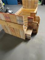 Steigerhout kinderbed, 90 cm, Eenpersoons, Verzenden, Steigerhout