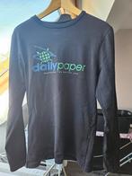 Daily Paper longsleeve t-shirt trui maat S, Kleding | Heren, Zwart, Ophalen of Verzenden, Zo goed als nieuw, Daily Paper