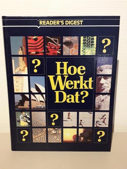 Boek Hoe Werkt Dat?, Boeken, Techniek, Zo goed als nieuw, Overige onderwerpen, Ophalen of Verzenden