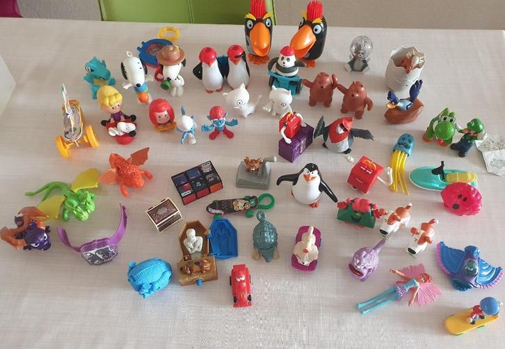 50x McDonald's Happy Meal speelgoed, Verzamelen, Poppetjes en Figuurtjes, Zo goed als nieuw, Ophalen