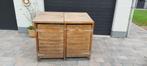 Houten container ombouw, Tuin en Terras, Ophalen, Hout, Containerberging