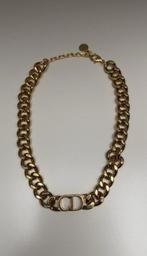 Gouden Christian Dior Ketting, Sieraden, Tassen en Uiterlijk, Kettingen, Ophalen, Zo goed als nieuw, Goud, Met hanger