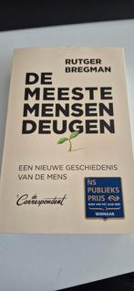 Rutger Bregman - De meeste mensen deugen, Boeken, Overige Boeken, Ophalen of Verzenden, Zo goed als nieuw, Rutger Bregman