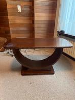 Vintage Houten Salontafel, Ophalen, Gebruikt, 100 tot 150 cm, 50 tot 100 cm