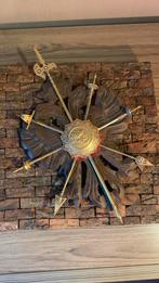 Antiek Houten Wapen Schild Toledo ( gratis verzenden ), Antiek en Kunst, Ophalen of Verzenden