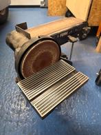 Ferm Bandschuurmachine NL - Stationair, Doe-het-zelf en Verbouw, Gereedschap | Schuurmachines, Ophalen, Gebruikt, Minder dan 600 watt