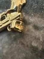 14k gouden pistool kettinghanger, Nieuw, Ophalen of Verzenden