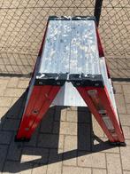 Kelfort dubbele trap magnus 2x3 altrex aluminium, Trap, Ophalen of Verzenden, Zo goed als nieuw, Opvouwbaar of Inschuifbaar