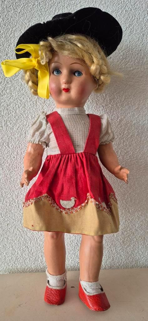 Vintage Pop Hans Volk ddr - 40cm, Antiek en Kunst, Antiek | Speelgoed, Ophalen of Verzenden
