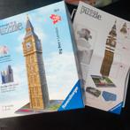 Ravensburger 3d puzzle Big Ben, Minder dan 500 stukjes, Ophalen of Verzenden, Zo goed als nieuw, Rubik's of 3D-puzzel