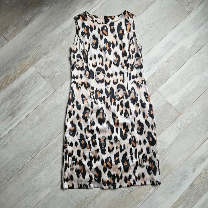 Sefa Karim Zijde Jurk - Maat 38 - Handgemaakt, Kleding | Dames, Jurken, Zo goed als nieuw, Maat 38/40 (M), Overige kleuren, Knielengte