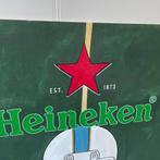 Heineken Lagunitas Bier Reclamebord Schilderij 113x124cm, Verzamelen, Ophalen of Verzenden, Zo goed als nieuw, Reclamebord, Plaat of Schild
