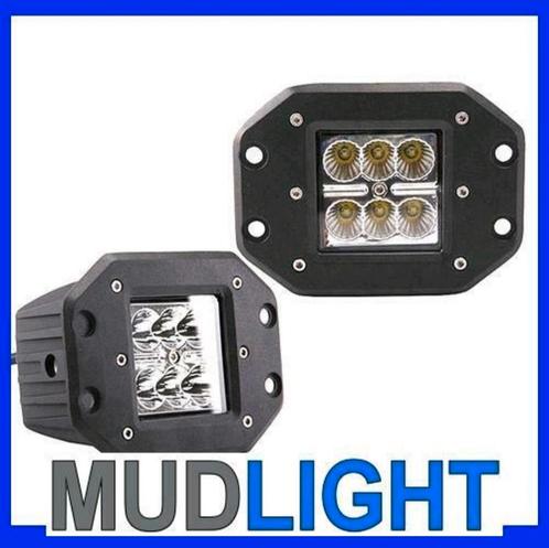 MUDLIGHT CREE inbouw LED breedstraler of verstraler., Auto-onderdelen, Ophanging en Onderstel, Amerikaanse onderdelen, Daihatsu