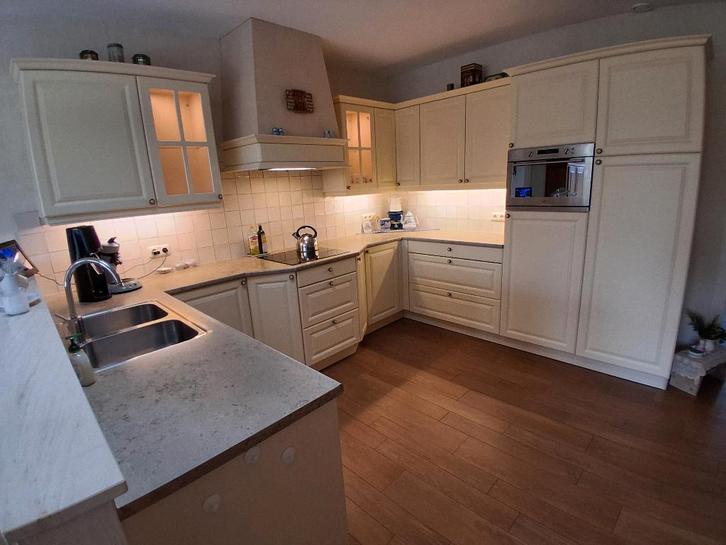 keuken, Huis en Inrichting, Keuken | Complete keukens, Gebruikt, U-keuken, Overige kleuren, Kunststof, Ophalen