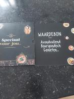 Diner cadeaubon Restaurant 'T Zusje waarde 250.-, Tickets en Kaartjes, Drie personen of meer, Overige soorten, Arrangement, Overige typen