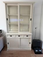 Mooie witte budfetkast, Ophalen, Gebruikt, 50 tot 75 cm, 200 cm of meer